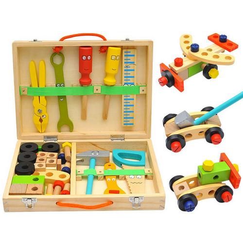 Kids Baby Wood Repair Set Tool