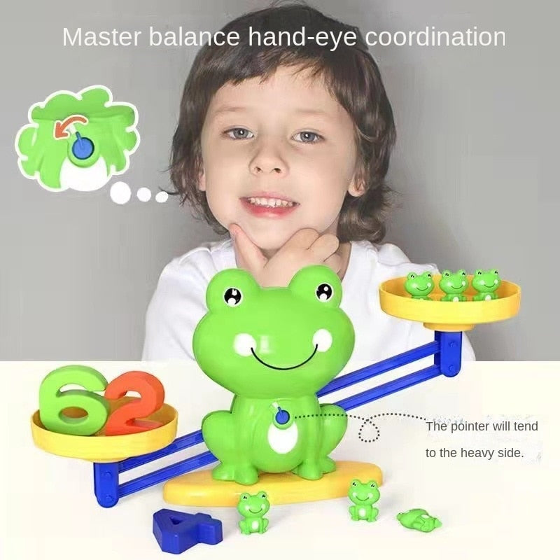 Funny Frog Scale Children's Early Education Toys