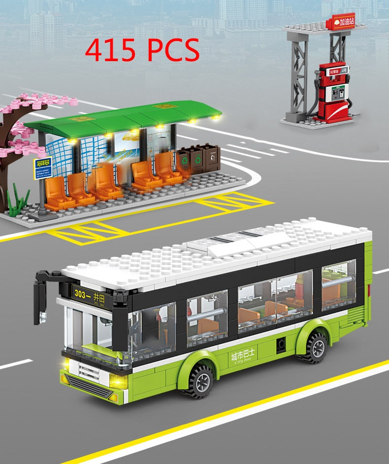 Bus City Building Blocks