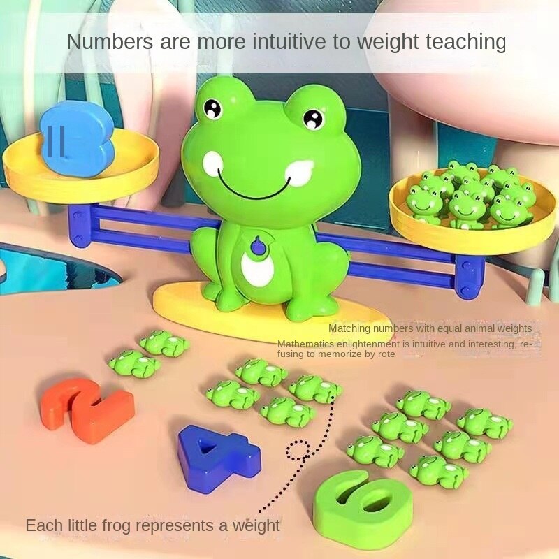 Funny Frog Scale Children's Early Education Toys