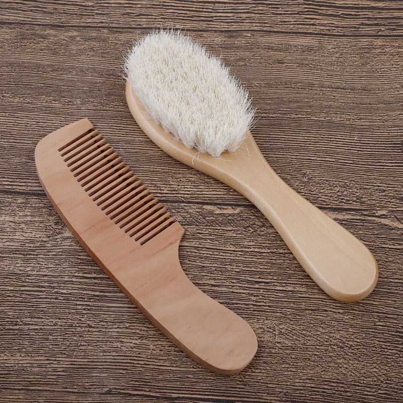 Wooden Brush Comb  for baby