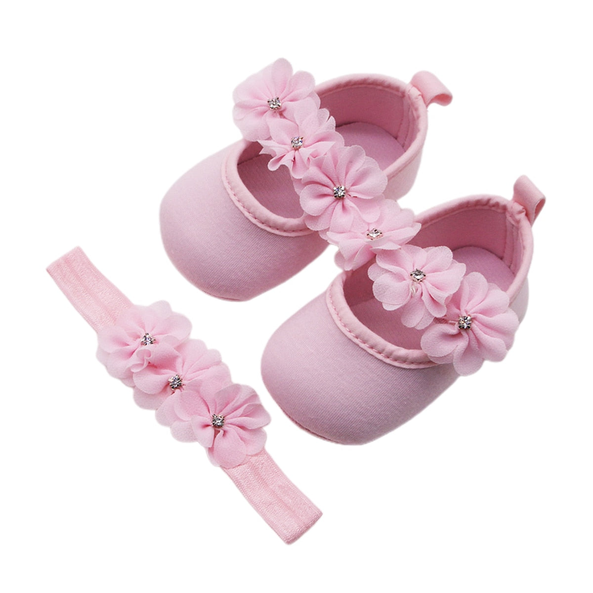 Baby Shoes and Headband Set