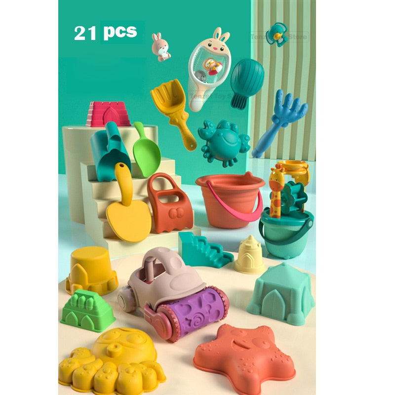 Silicone Soft Baby Beach Toys