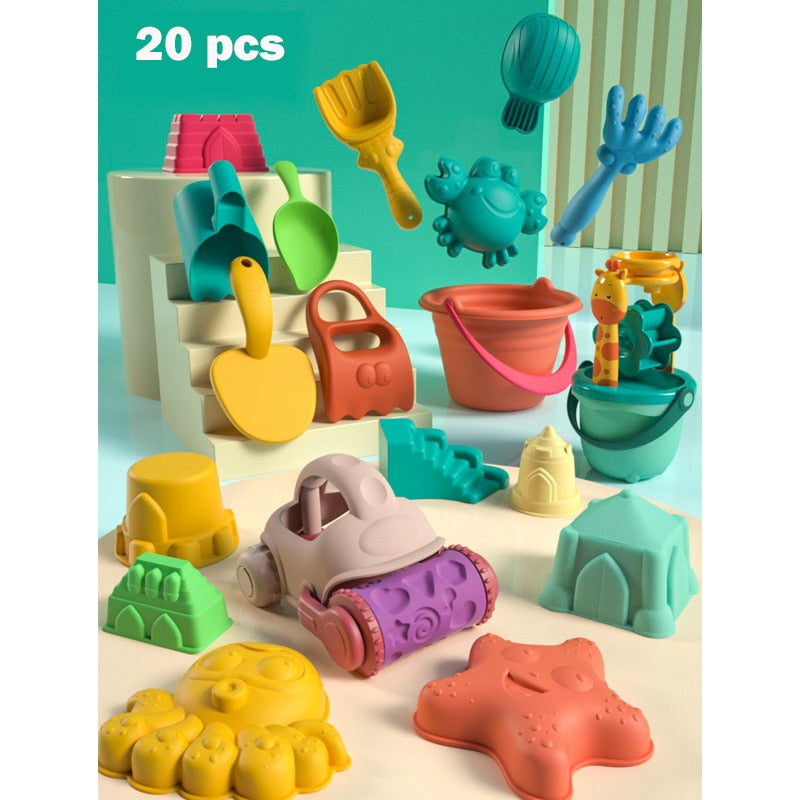 Silicone Soft Baby Beach Toys