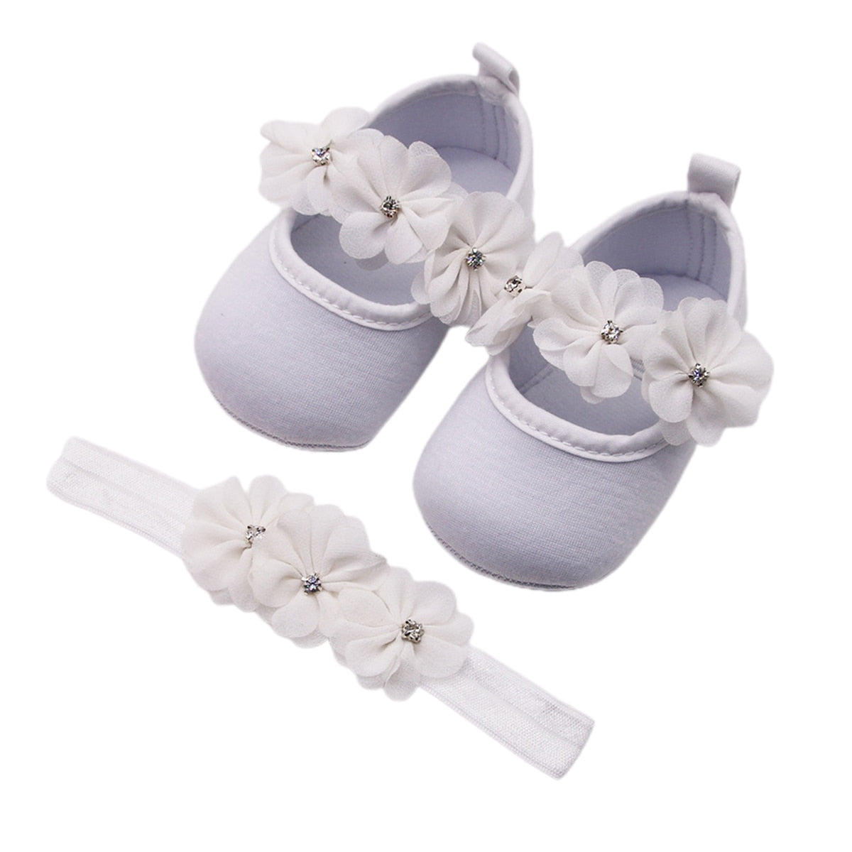 Baby Shoes and Headband Set