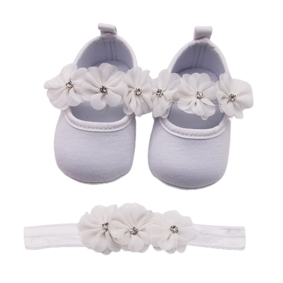 Baby Shoes and Headband Set