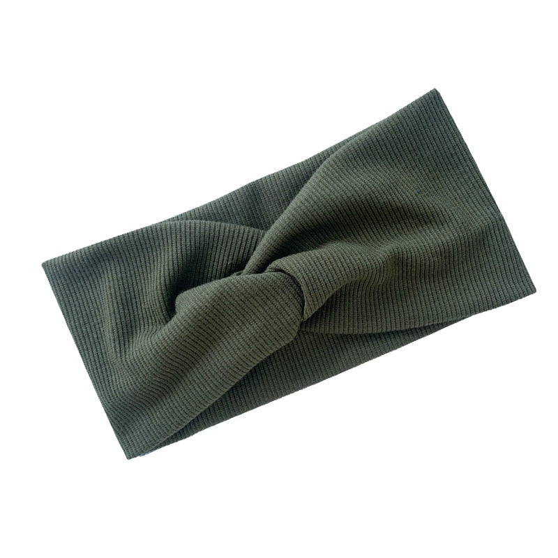 Headband Soft Elastic Cotton