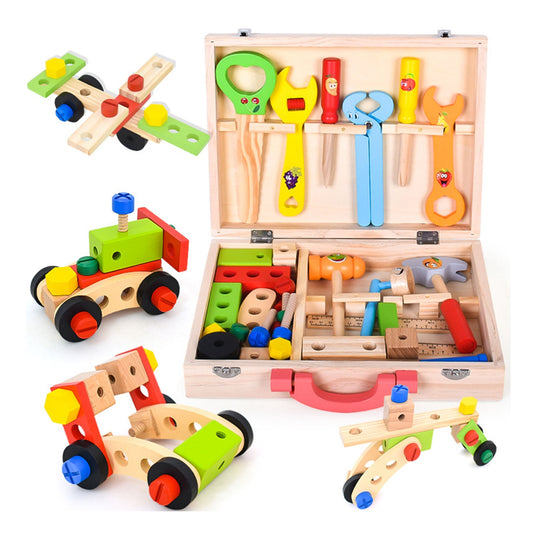 Kids Baby Wood Repair Set Tool