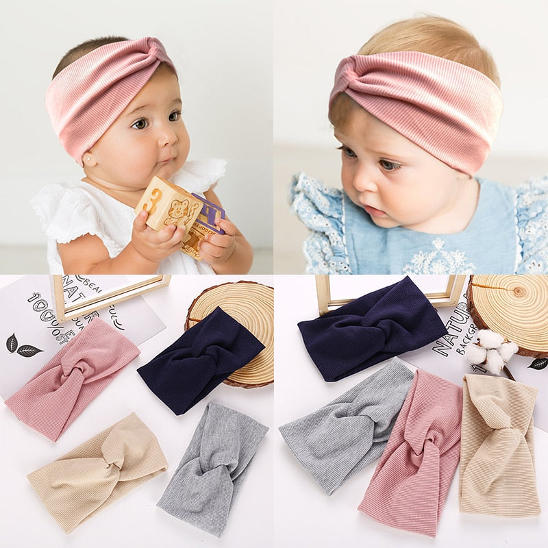 Headband Soft Elastic Cotton