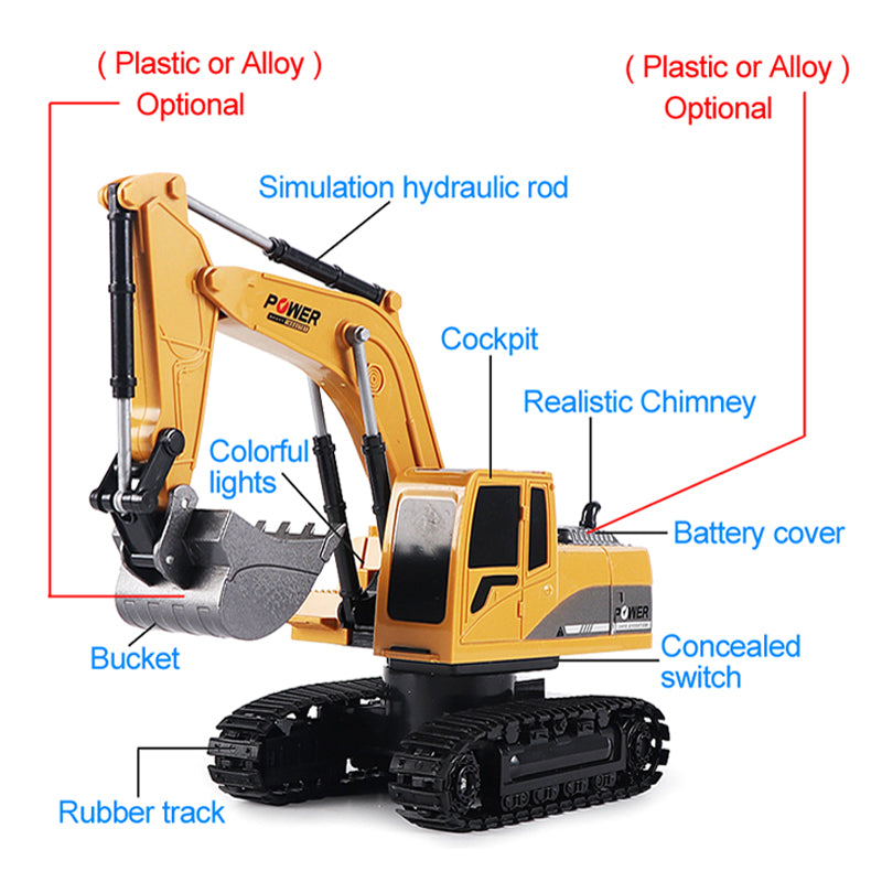 Excavator Toy 2.4Ghz