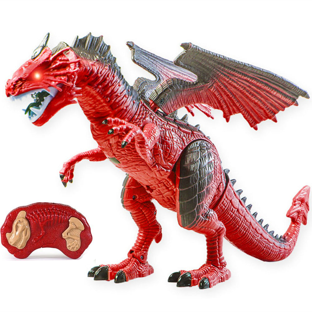 Dinosaur Spray Dragon Roar Walking Electric Remote Control