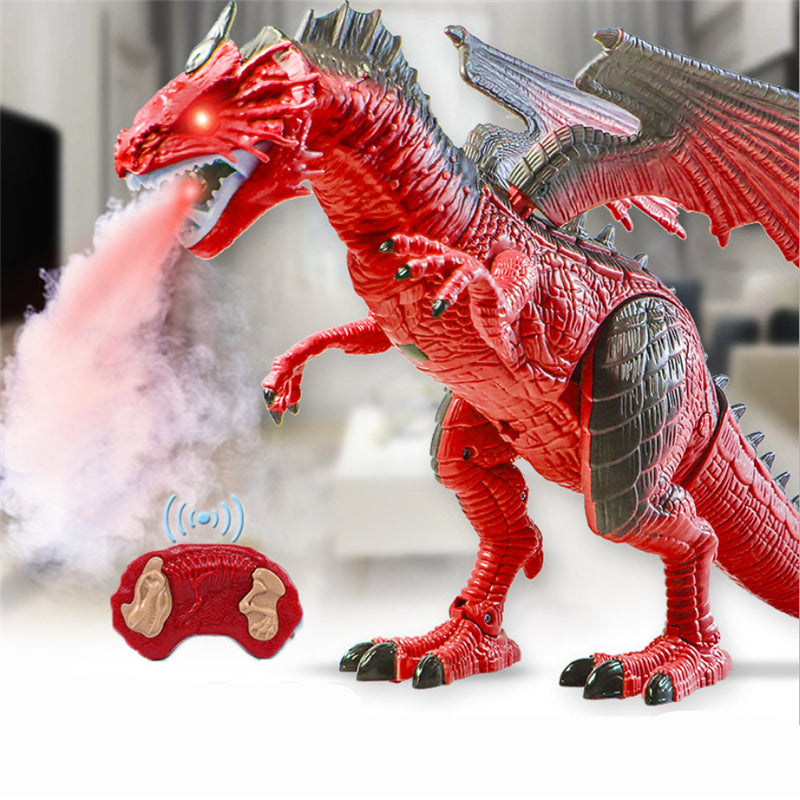 Dinosaur Spray Dragon Roar Walking Electric Remote Control