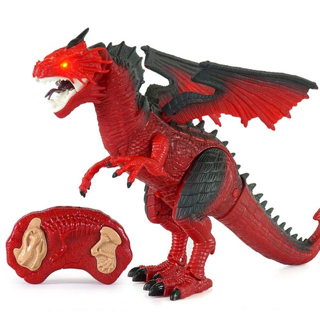 Dinosaur Spray Dragon Roar Walking Electric Remote Control