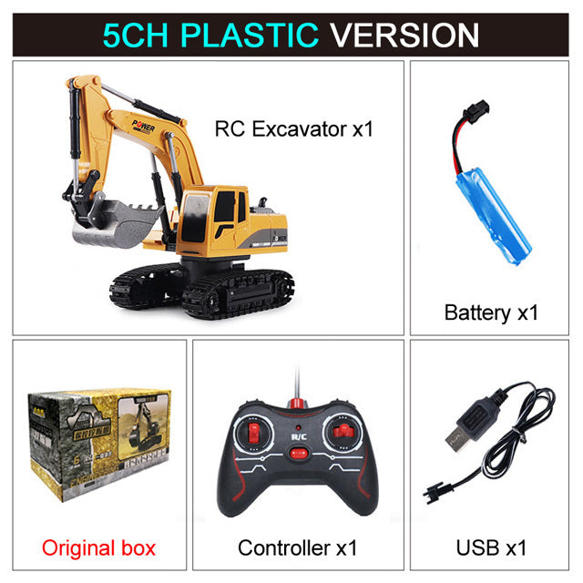 Excavator Toy 2.4Ghz