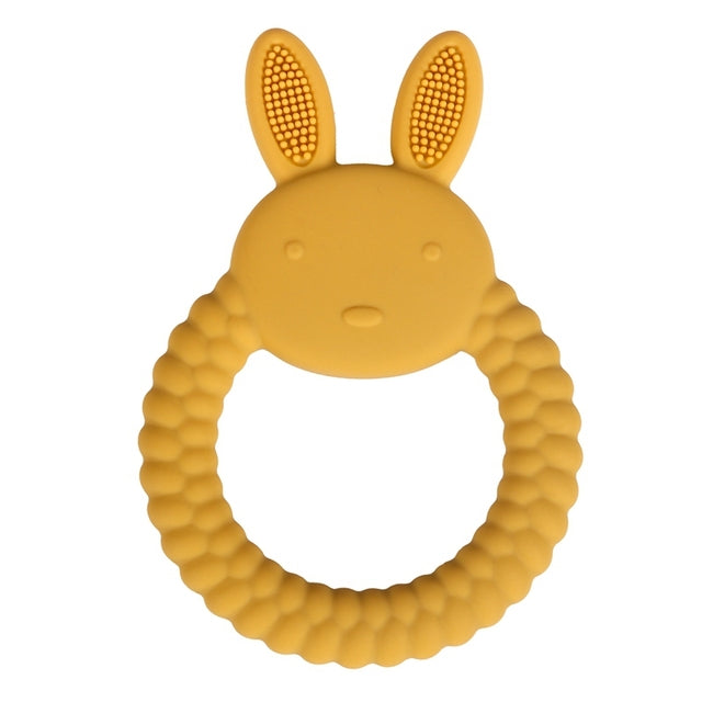 Silicone Teether Cartoon Rabbit