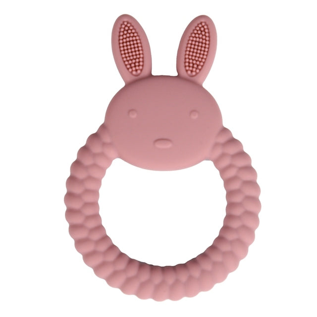 Silicone Teether Cartoon Rabbit