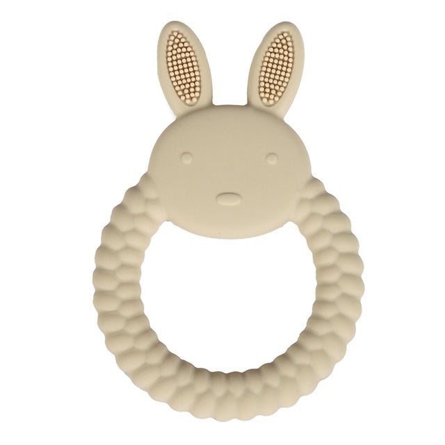 Silicone Teether Cartoon Rabbit