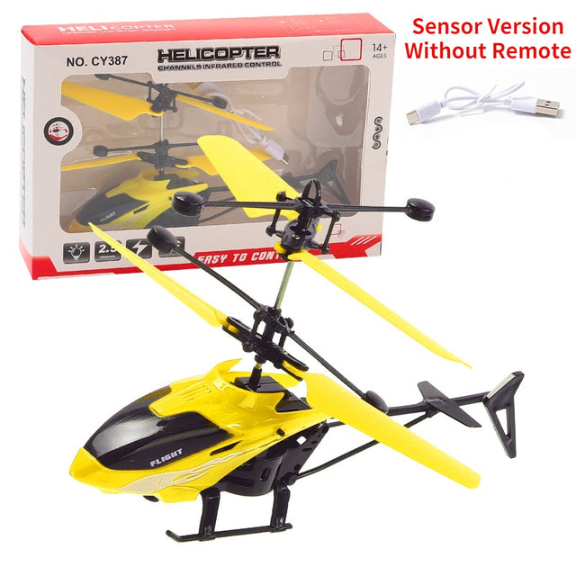 Remote Control Aircraft Induction 2CH Suspension Helicopter Fall-resistant